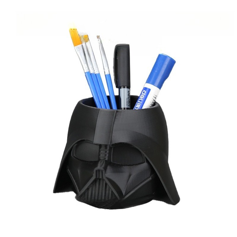 Desk Organizer - スターウォーズ ダースベイダー デスクペン ペンシルホルダー クールな3Dキャラクター デスクトップオーガナイザー
