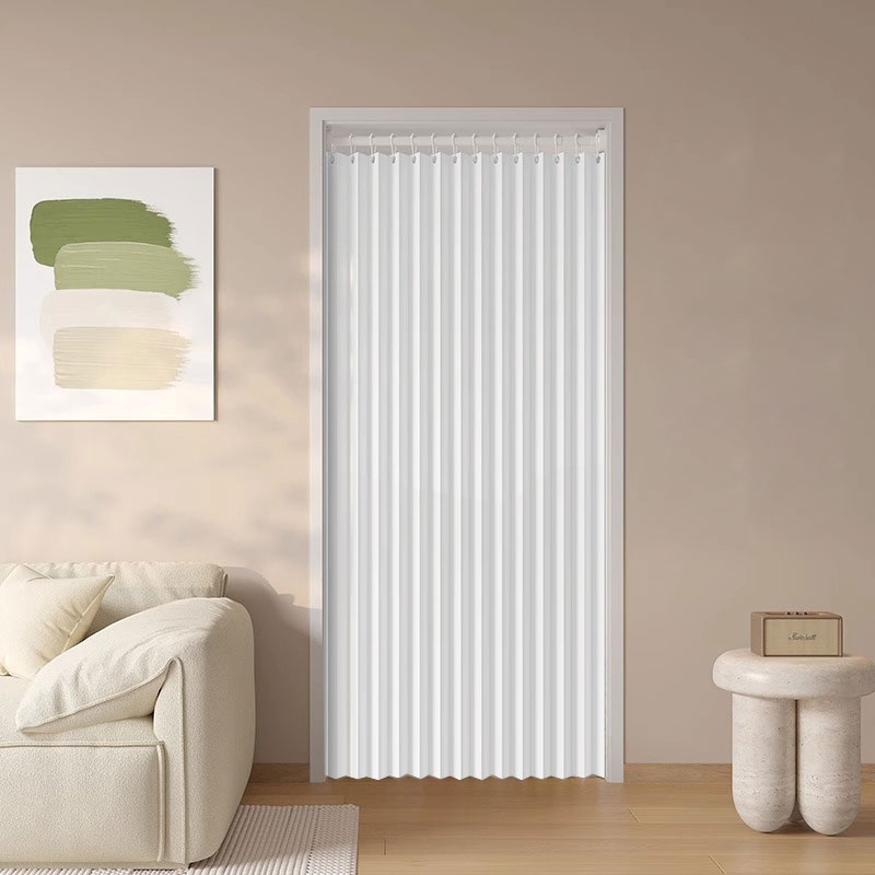 アコーディオン折りたたみ式ドアカーテン、プリーツ式ルームディ - Partition Screen Divider のレビューと価格