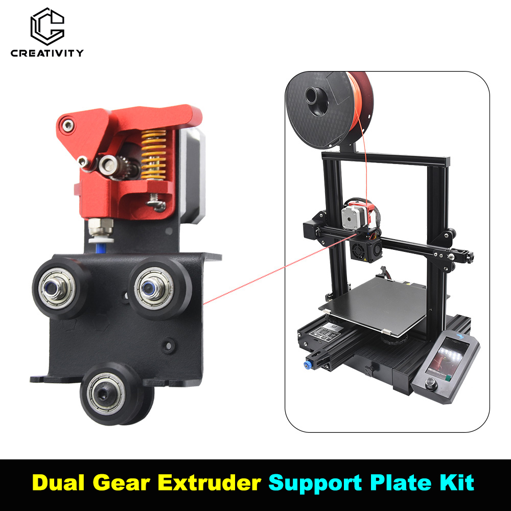 デュアルギア直接ドライブ押出機サポートプレートキット,End - Printer Stand のレビューと価格