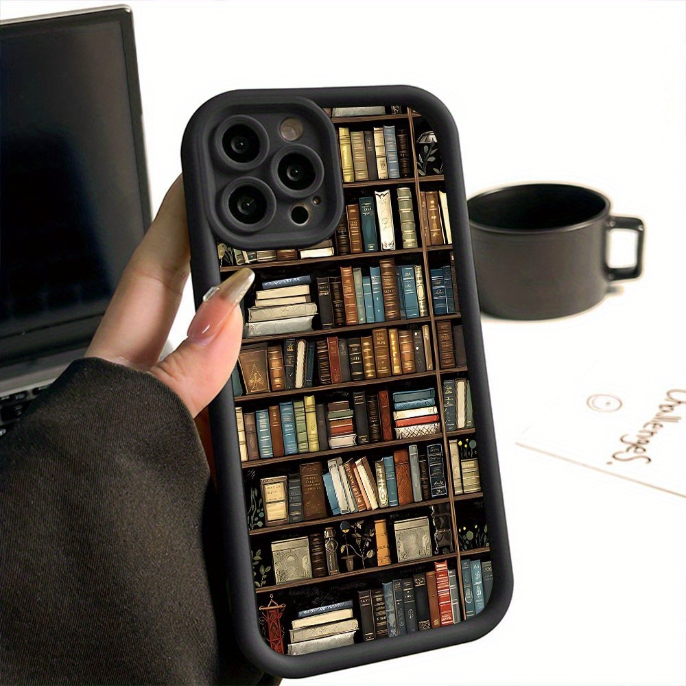 ブックシェルフ型クリエイティブパターンのiPhoneケース  - Bookshelf のレビューと価格