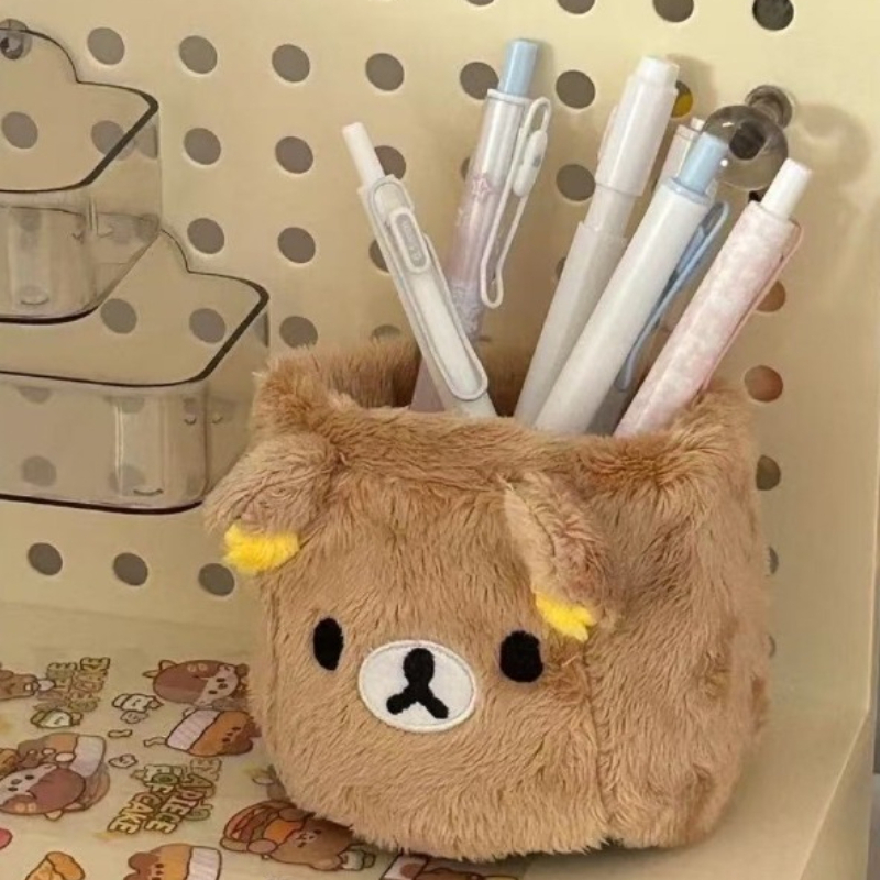 リラックマ収納ペンホルダーかわいい漫画風スタイリッシュでユニ - Desk Organizer のレビューと価格