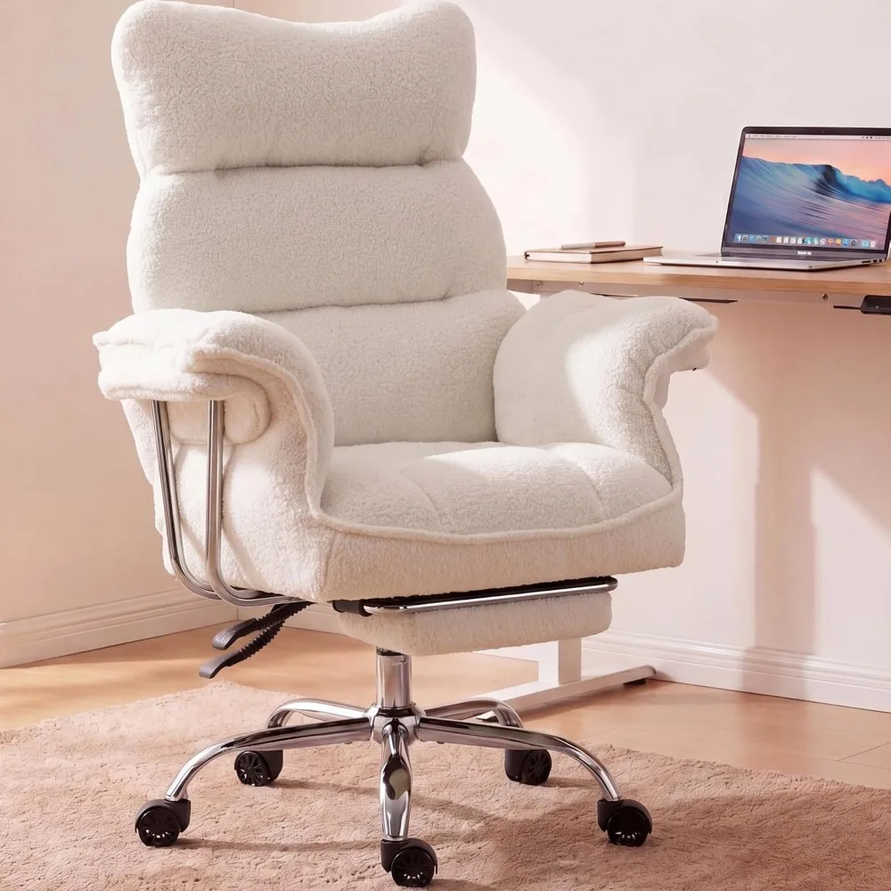 厚めのクッション、広い座面、アームレスト、フットレストを備え - Office Chair Cushion のレビューと価格