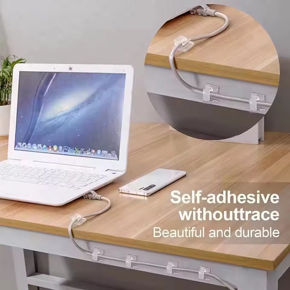 10個入り/20個入り/50個入り ケーブル整理クリップ、ケ - Desk Organizer のレビューと価格