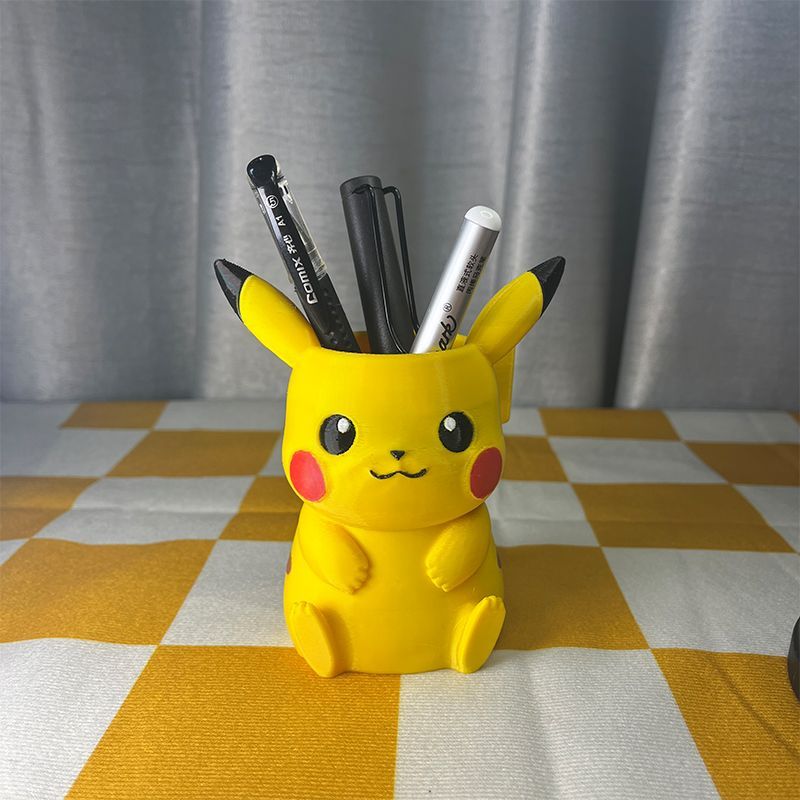 ポケモンの鉛筆立て型収納、かわいい漫画風デスクトップオーナメ - Desk Organizer のレビューと価格