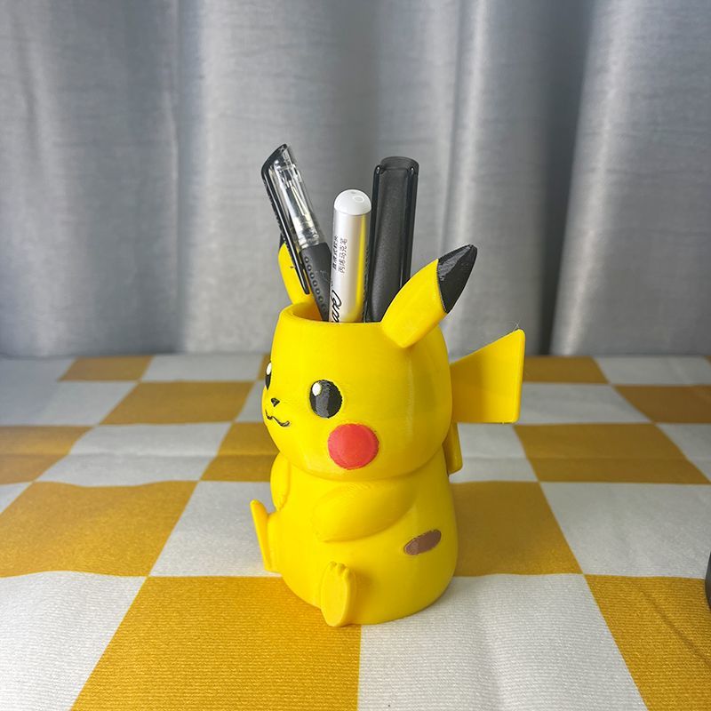 ポケモンの鉛筆立て型収納、かわいい漫画風デスクトップオーナメ - Desk Organizer のレビューと価格