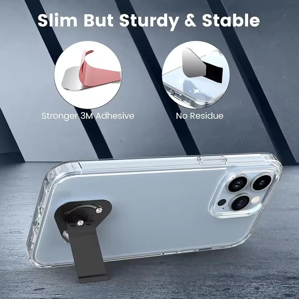 ステンレス製回転式携帯電話サポートキックスタンド、粘着式折り - Mobile Pedestal Cabinet のレビューと価格
