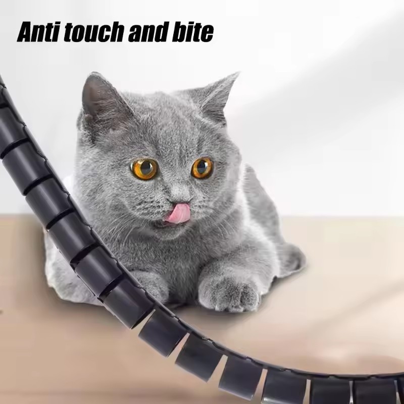 ケーブルチューブスリーブ フレキシブルコードバンドラー ワイ - Desk Organizer のレビューと価格