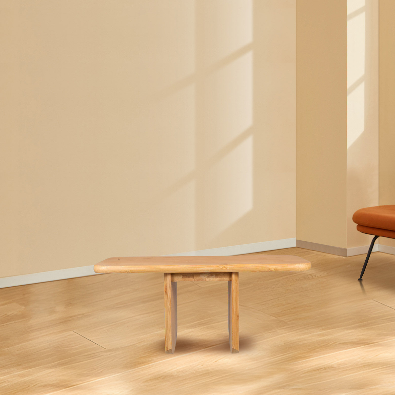 竹製スツール ポータブル多機能チェア コンパクトな木製ベンチ - Office Stool のレビューと価格